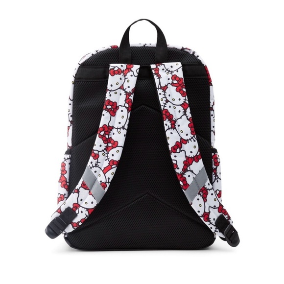 Hello Kitty Red and White Kids Backpack - Picture 3 of 7